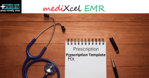 Prescription template